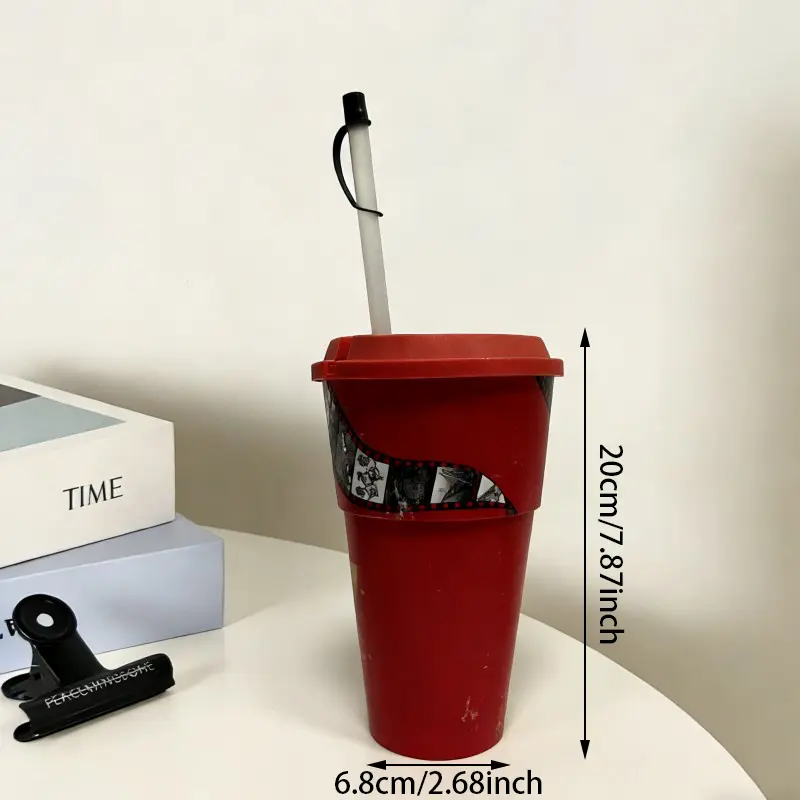 カスタム印刷された記念プラスチックストローカップ