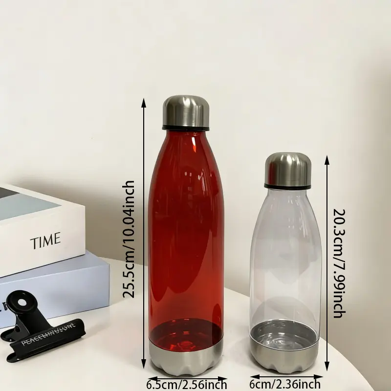 Single Layer Plastic Portable Water Bottle