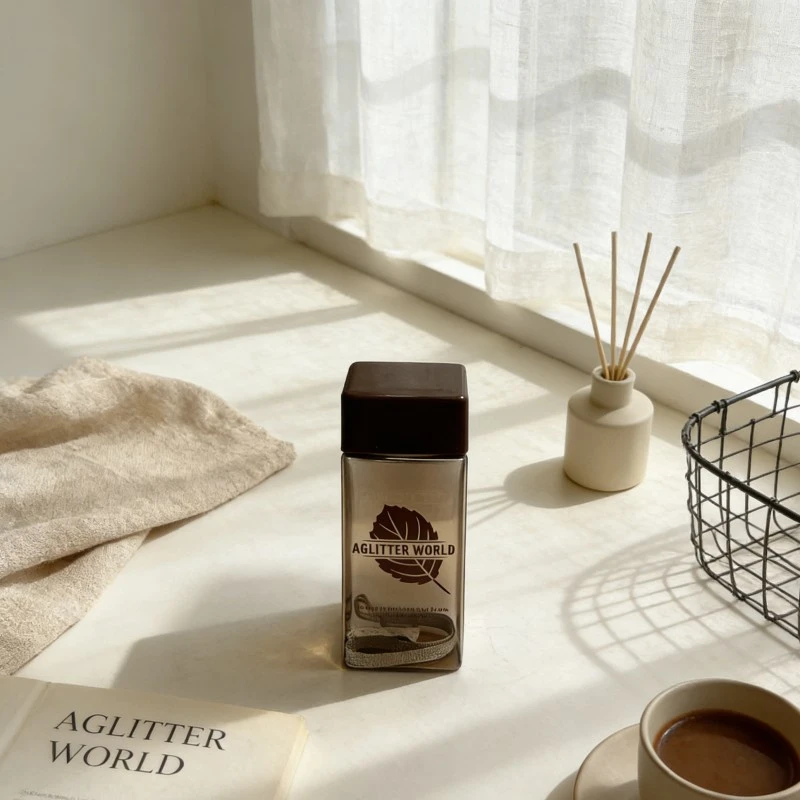Square Portable Plastic Water Bottles